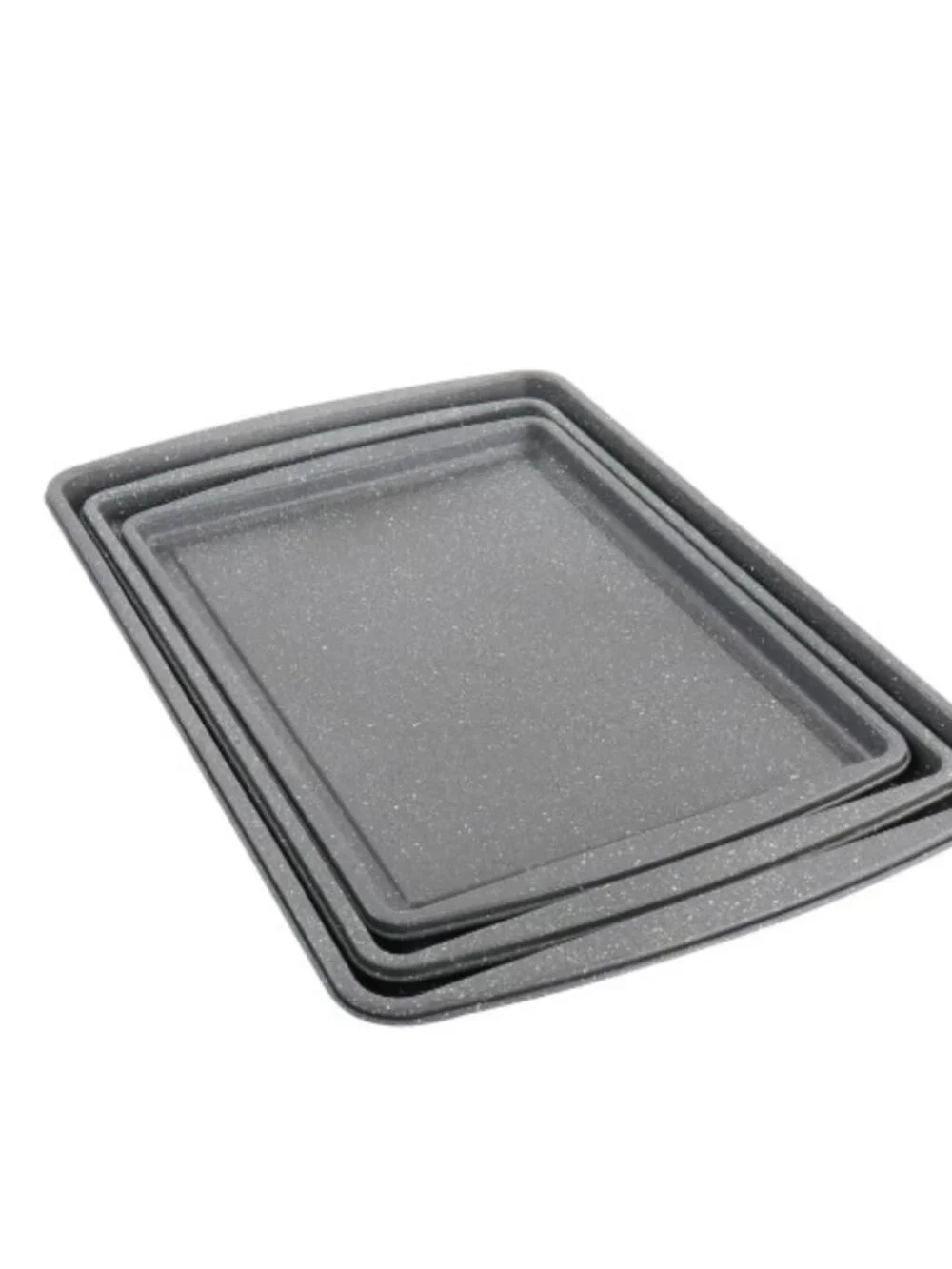 OSTER CARBON STEEL NONSTICK COOKIE SHEET, (SET OF 3)